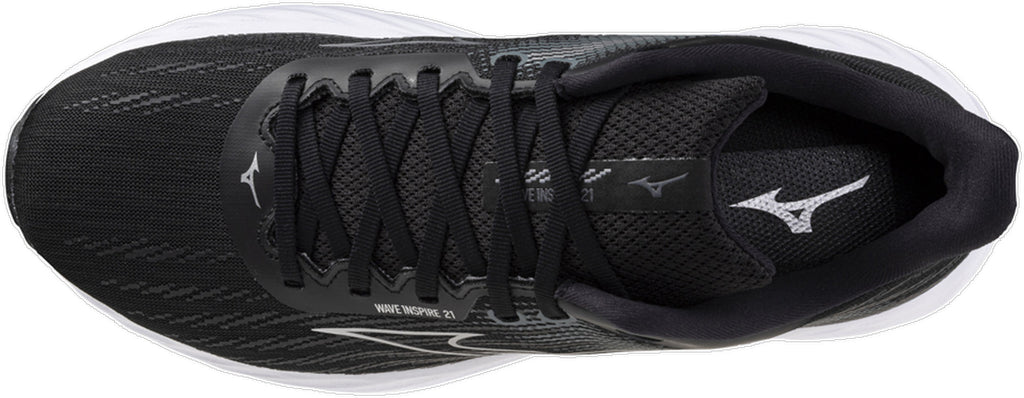 Mizuno Wave Inpsire 21 Mens Running Shoes - Black