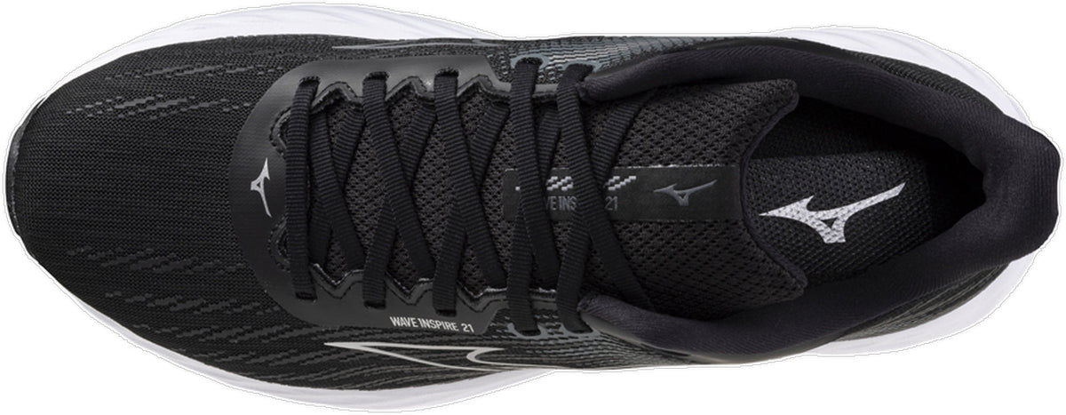 Mizuno Wave Inpsire 21 Mens Running Shoes - Black