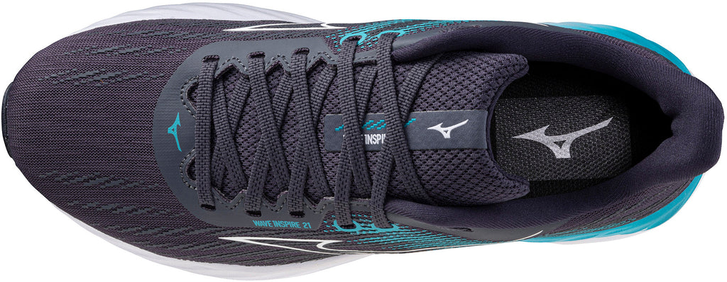 Mizuno Wave Inspire 21 Mens Running Shoes - Grey