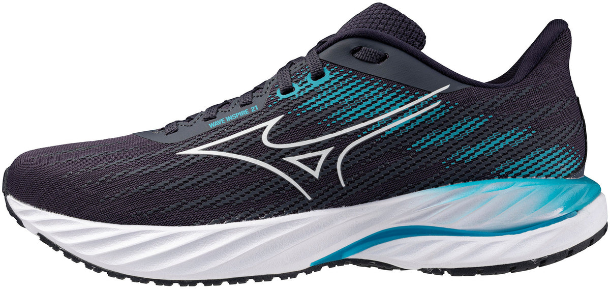 Mizuno Wave Inspire 21 Mens Running Shoes - Grey