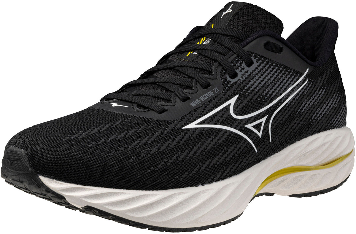 Mizuno Wave Inspire 21 Mens Running Shoes - Black