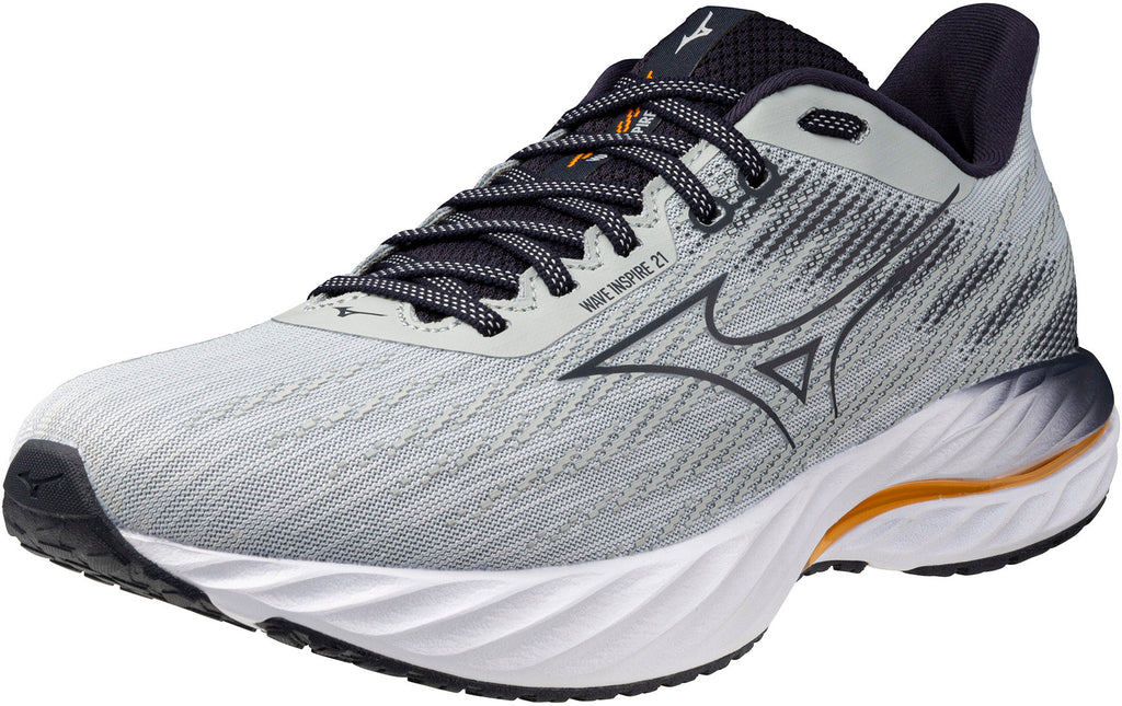 Mizuno Wave Inspire 21 Mens Running Shoes - Grey