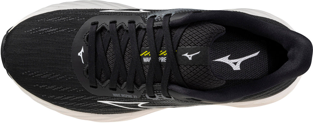 Mizuno Wave Inspire 21 WIDE FIT (D) Womens Running Shoes - Black