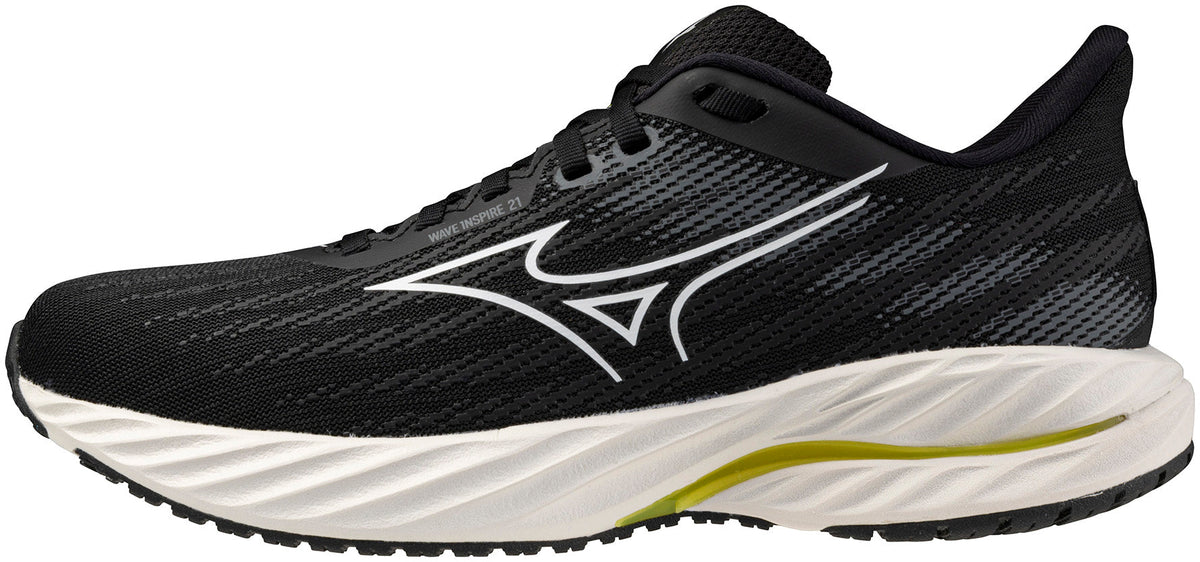 Mizuno Wave Inspire 21 WIDE FIT (D) Womens Running Shoes - Black