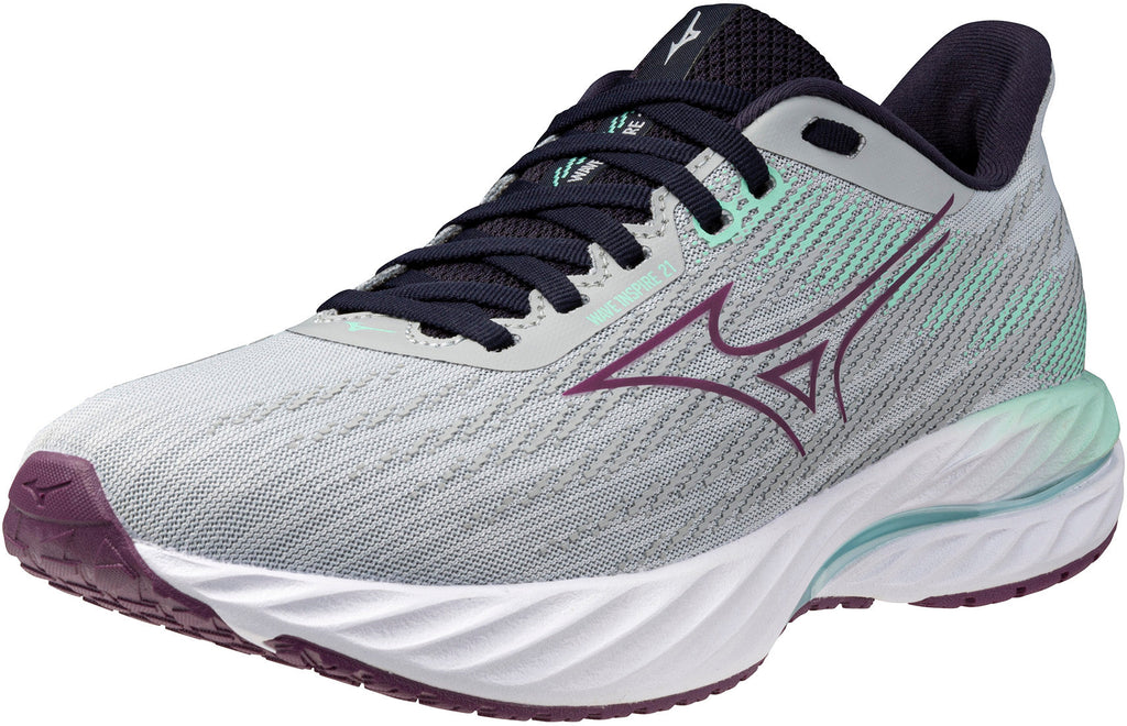 Mizuno Wave Inspire 21 Womens Running Shoes - Grey