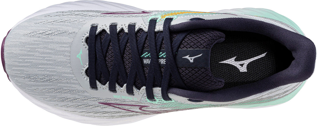 Mizuno Wave Inspire 21 Womens Running Shoes - Grey