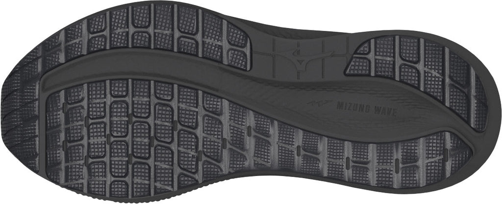 Mizuno Wave Inspire 22 WIDE FIT (2E) Mens Running Shoes - Black