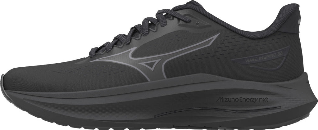 Mizuno Wave Inspire 22 WIDE FIT (D) Womens Running Shoes - Black