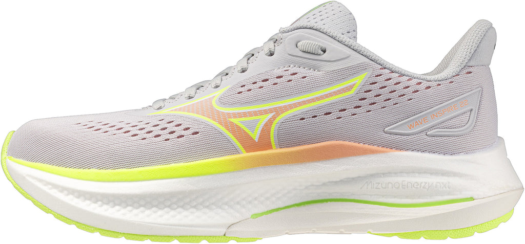 Mizuno Wave Inspire 22 Womens Running Shoes - Grey