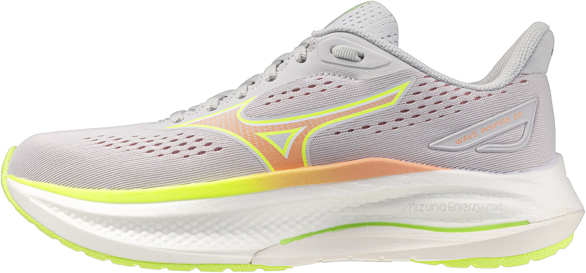 Mizuno Wave Inspire 22 Womens Running Shoes - Grey