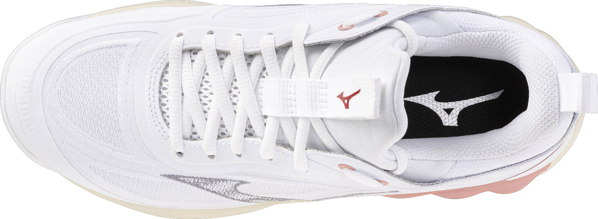 Mizuno Wave Luminous 3 Womens Court Shoes - White