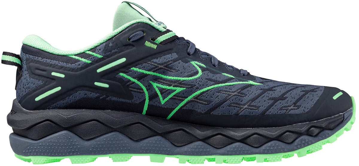 Mizuno Wave Mujin 10 Mens Trail Running Shoes - Blue