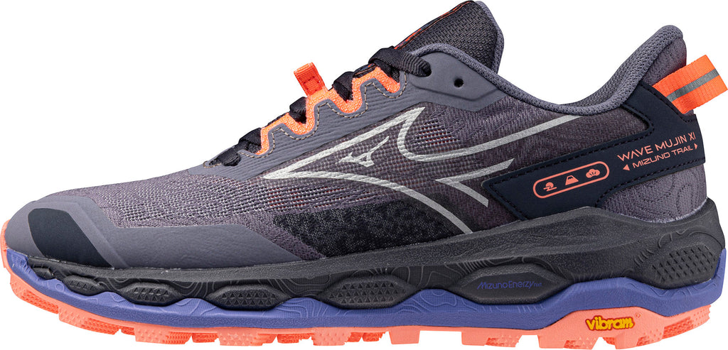 Mizuno Wave Mujin 11 Womens Trail Running Shoes - Grey