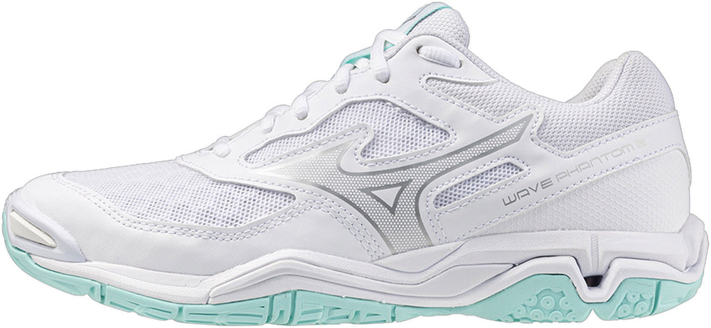 Mizuno Wave Phantom 3 Womens Court Shoes - White