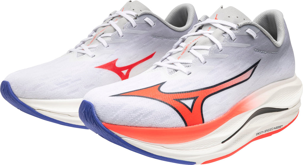 Mizuno Wave Rebellion Flash 3 Mens Running Shoes - White