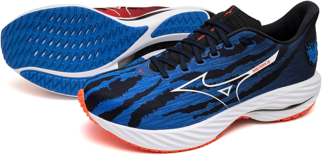Mizuno Wave Rider 28 Mens Running Shoes - Blue