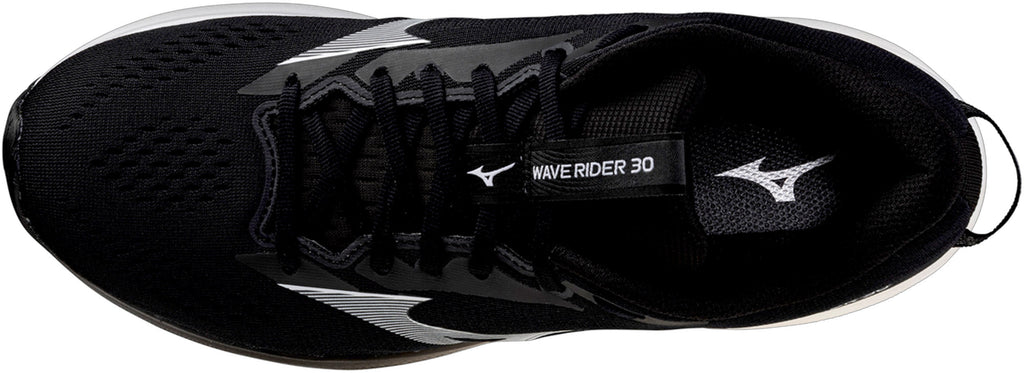 Mizuno Wave Rider 30 WIDE FIT Mens Running Shoes - Black