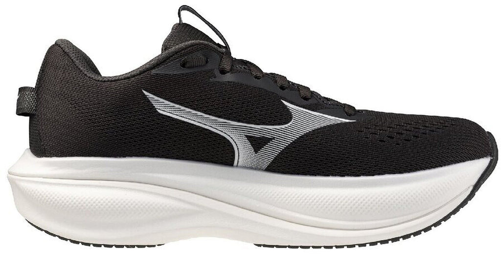 Mizuno Wave Rider 30 WIDE FIT Womens Running Shoes - Black