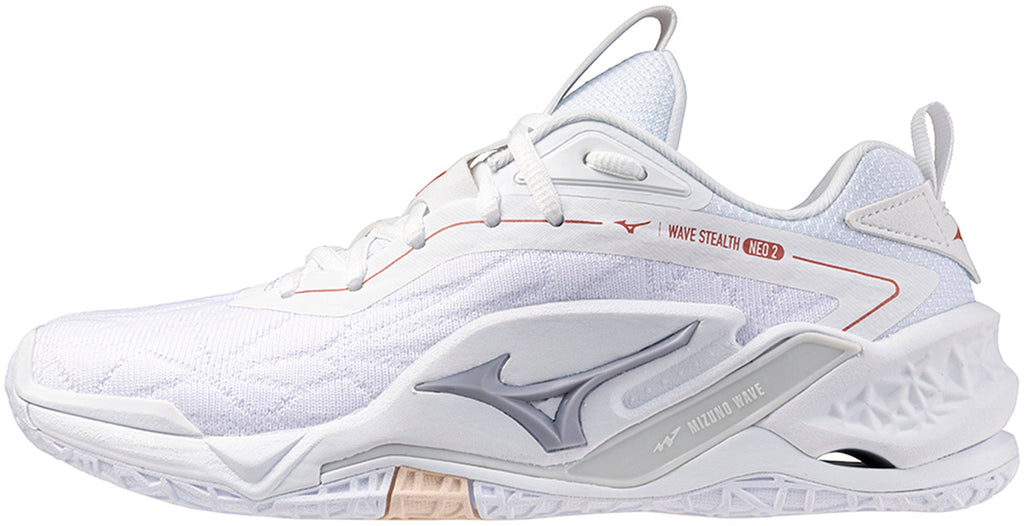Mizuno Wave Stealth Neo 2 Womens Netball Shoes - White