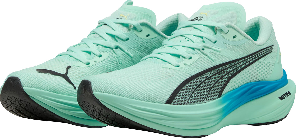 Puma Deviate Nitro 3 Mens Running Shoes - Green