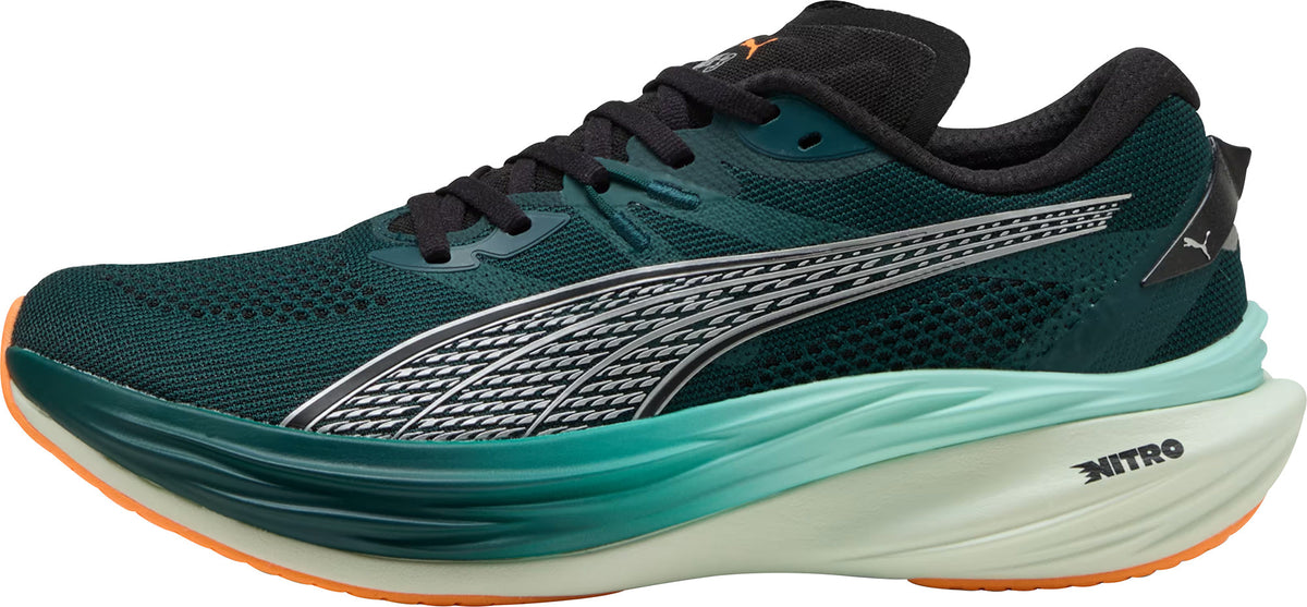 Puma Deviate Nitro 3 Mens Running Shoes - Green