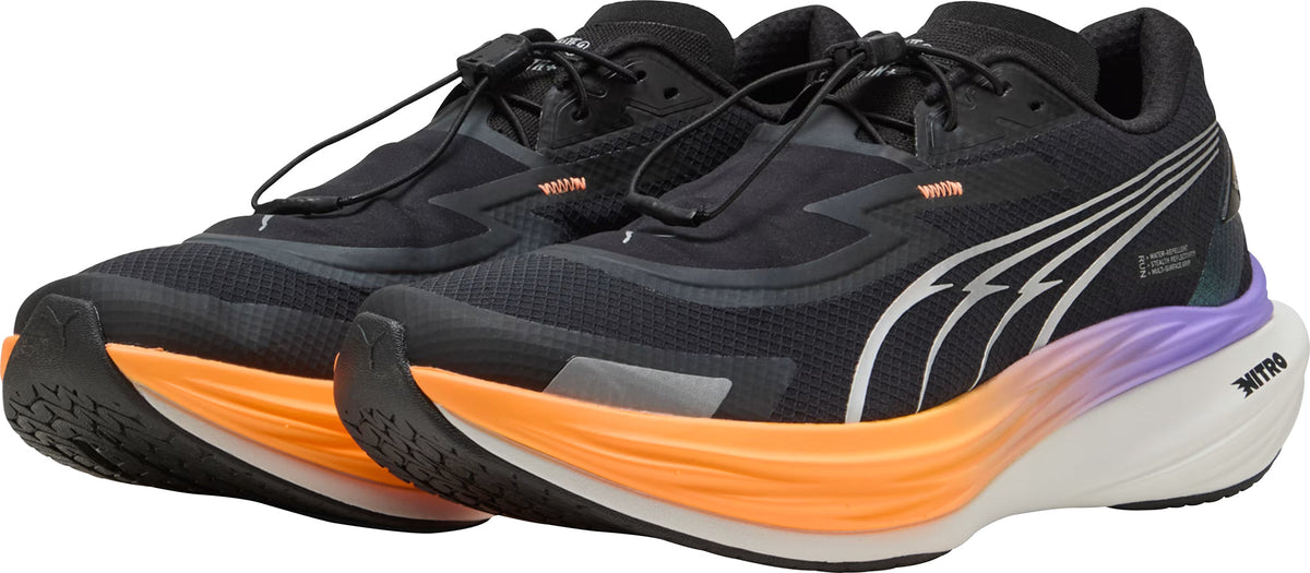 Puma Deviate Nitro 3 WTR+ Mens Running Shoes - Black