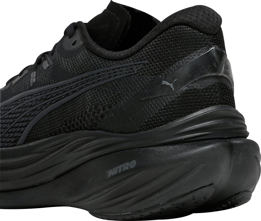 Puma Deviate Nitro 3 WIDE FIT Mens Running Shoes - Black