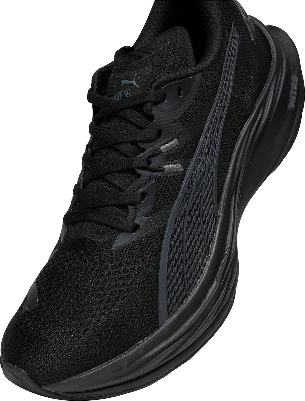 Puma Deviate Nitro 3 WIDE FIT Mens Running Shoes - Black