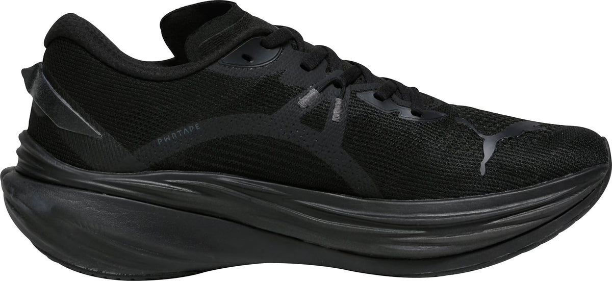 Puma Deviate Nitro 3 WIDE FIT Mens Running Shoes - Black