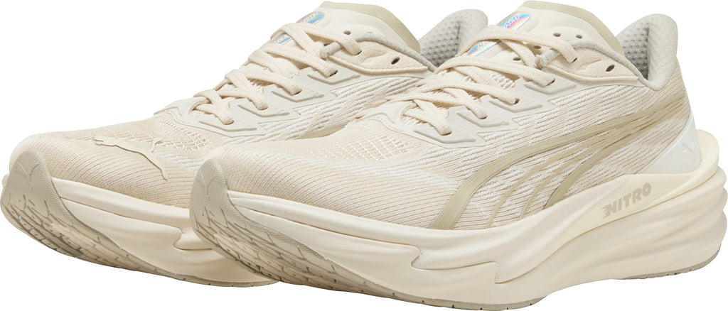 Puma Deviate Nitro 4 Mens Running Shoes - Cream