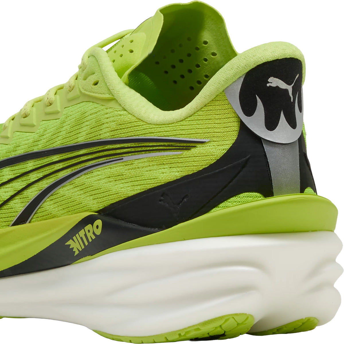 Puma Deviate Nitro 4 Mens Running Shoes - Green