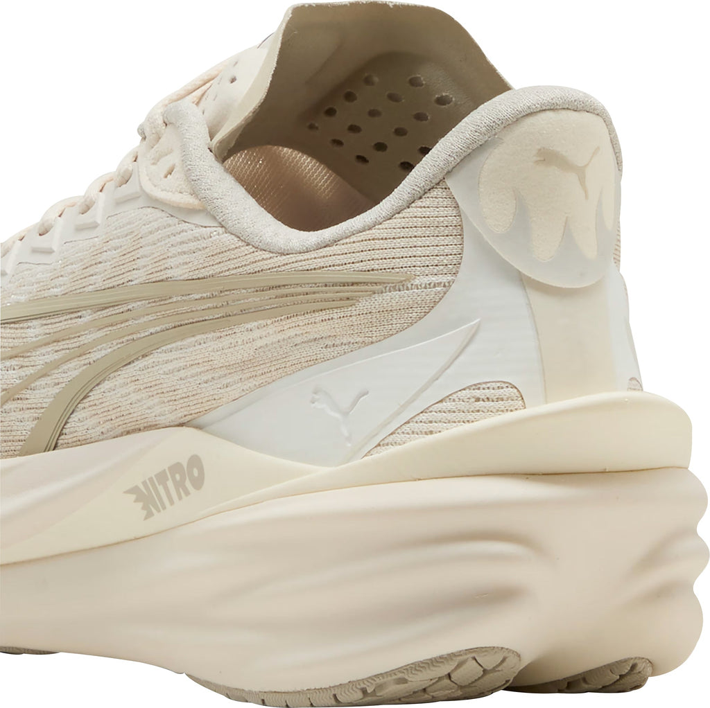 Puma Deviate Nitro 4 Womens Running Shoes - Cream