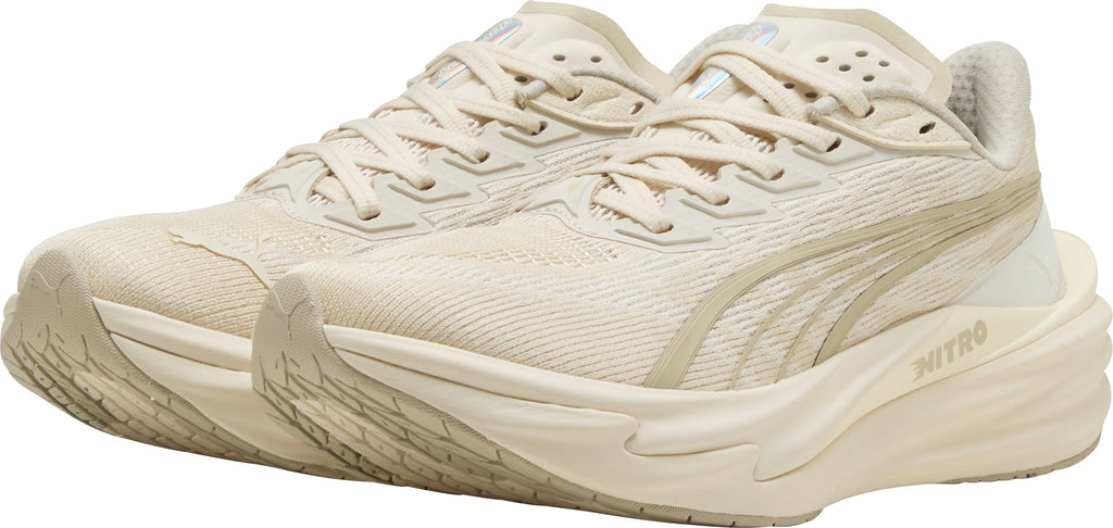 Puma Deviate Nitro 4 Womens Running Shoes - Cream