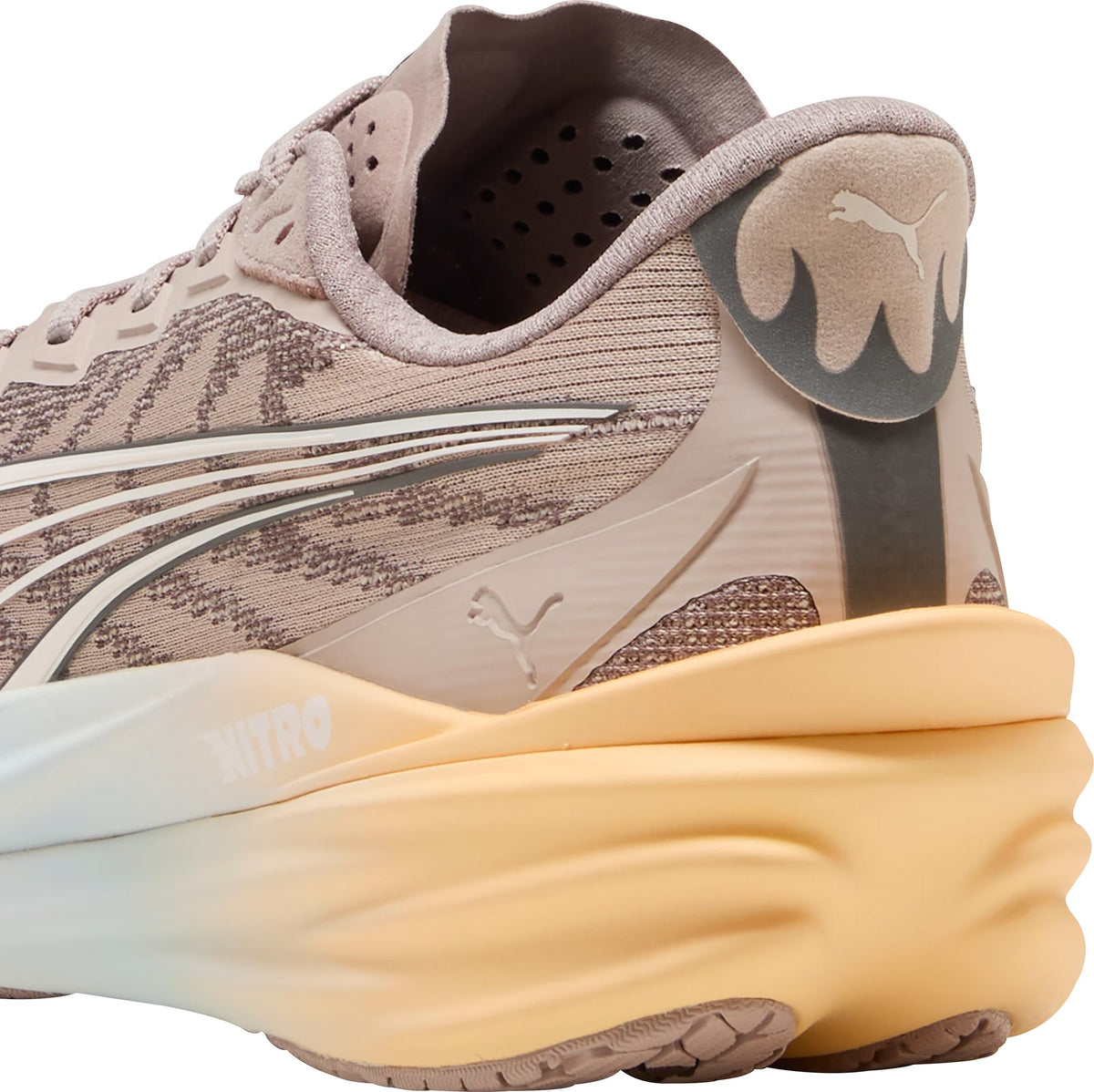 Puma Deviate Nitro 4 Mens Running Shoes - Brown