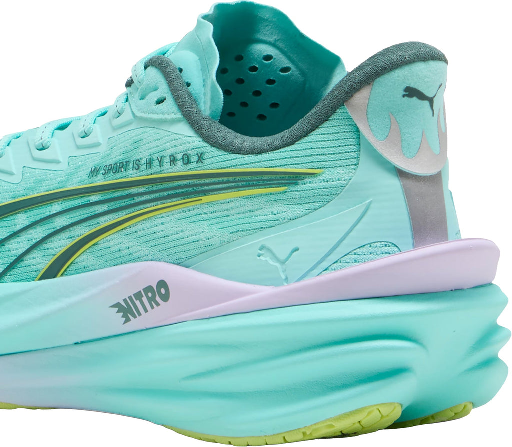 Puma Deviate Nitro 4 HYROX Womens Running Shoes - Green