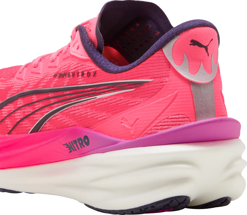 Puma Deviate Nitro 4 HYROX Mens Running Shoes - Pink