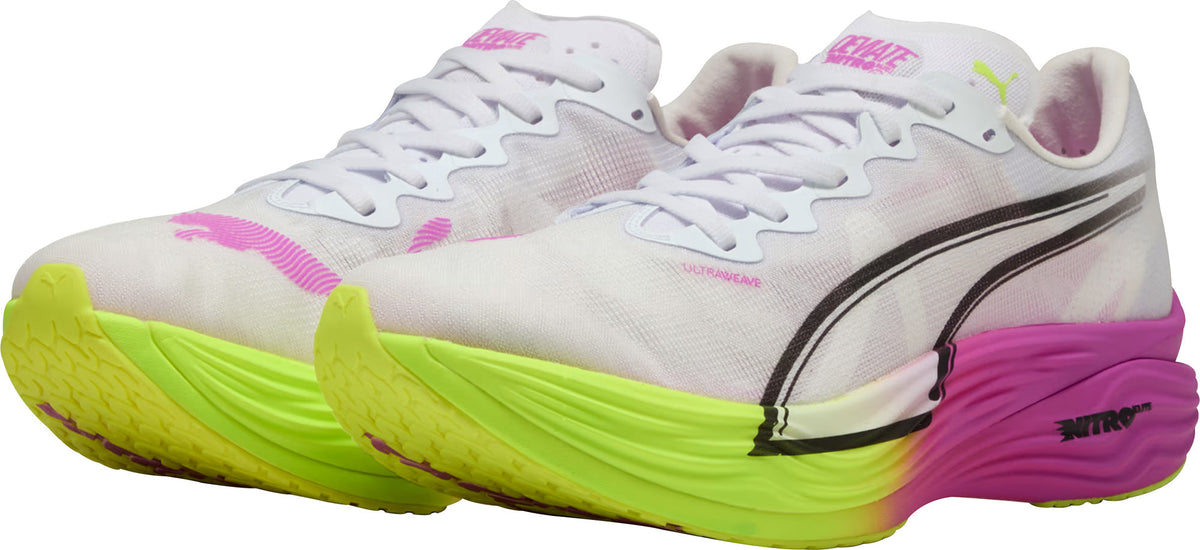 Puma Deviate Nitro Elite 3 Mens Running Shoes - White