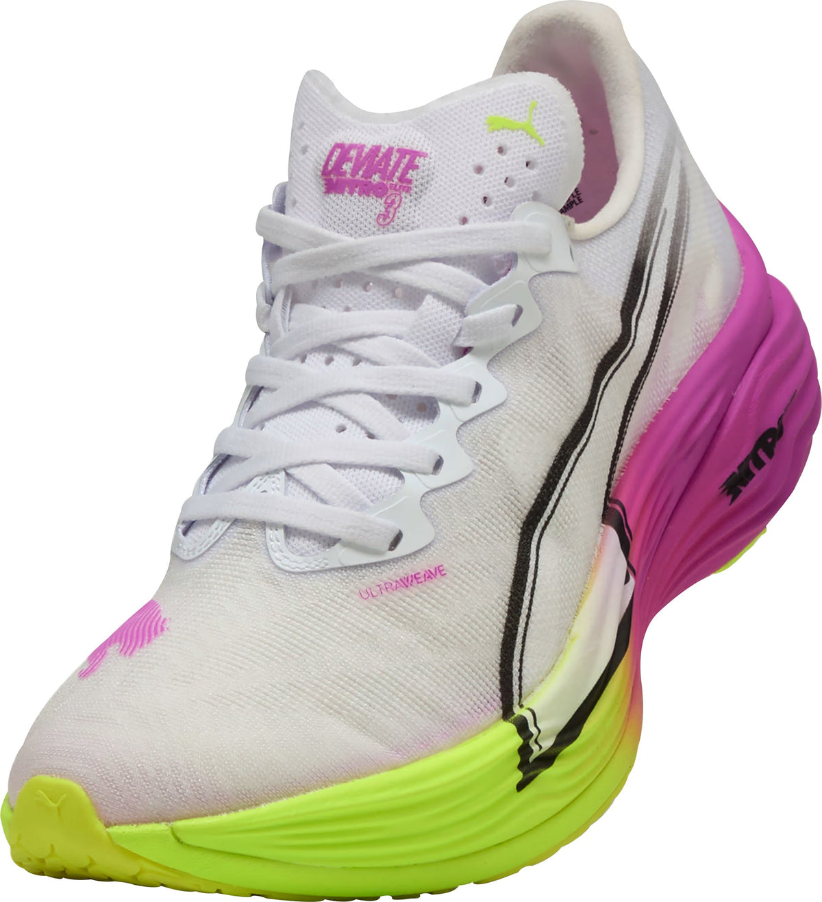 Puma Deviate Nitro Elite 3 Womens Running Shoes - White