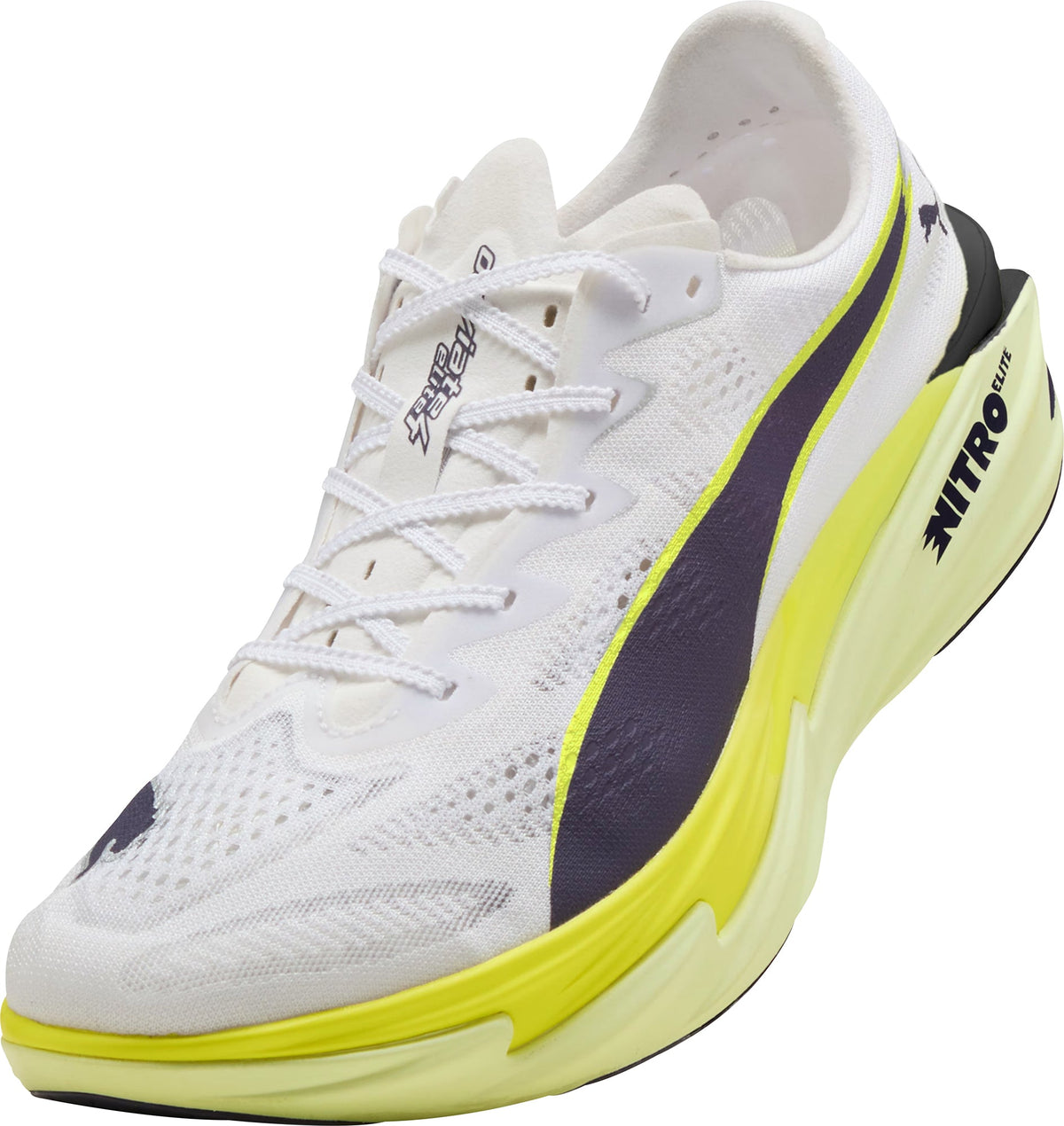 Puma Deviate Nitro Elite 4 Mens Running Shoes - White