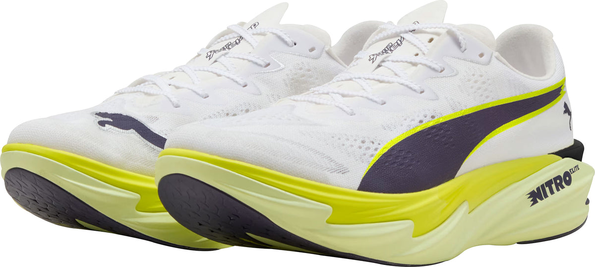 Puma Deviate Nitro Elite 4 Mens Running Shoes - White
