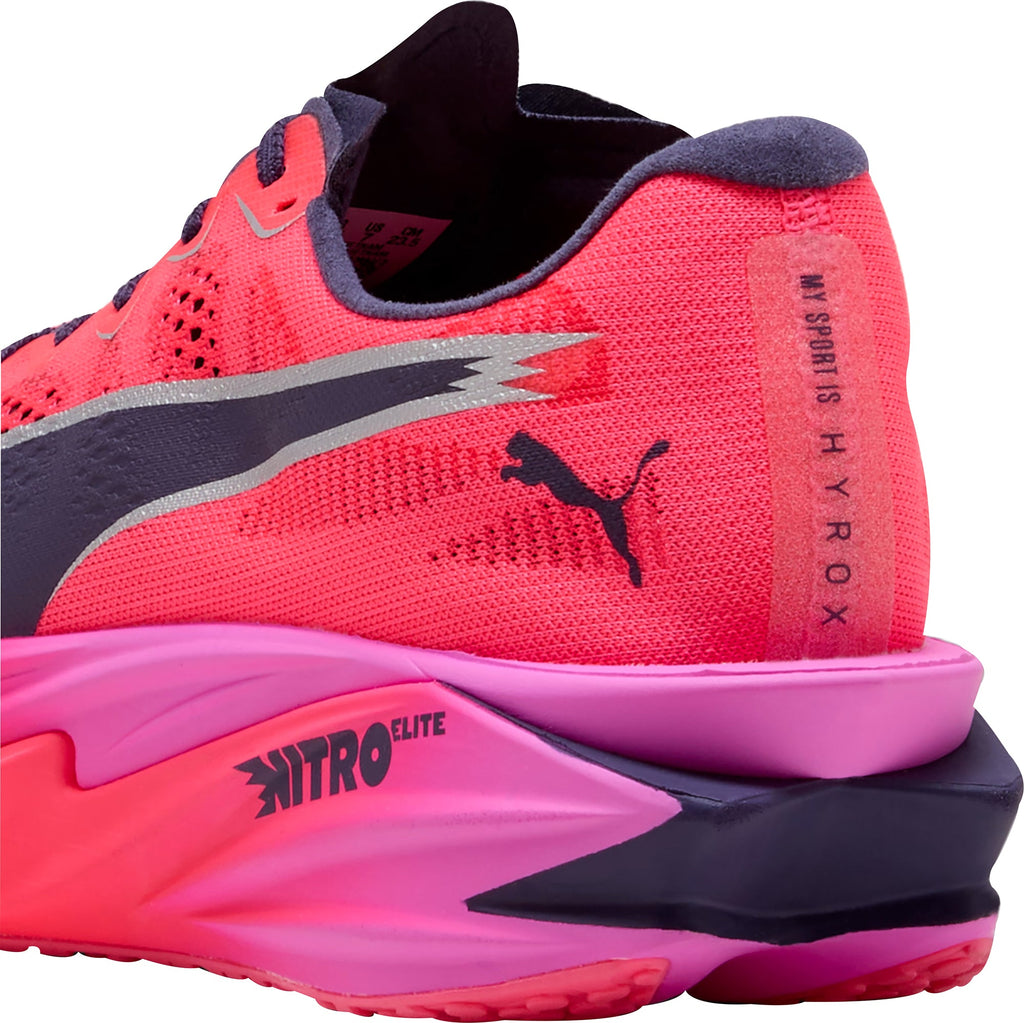 Puma Deviate HYROX Elite Womens Running Shoes - Pink
