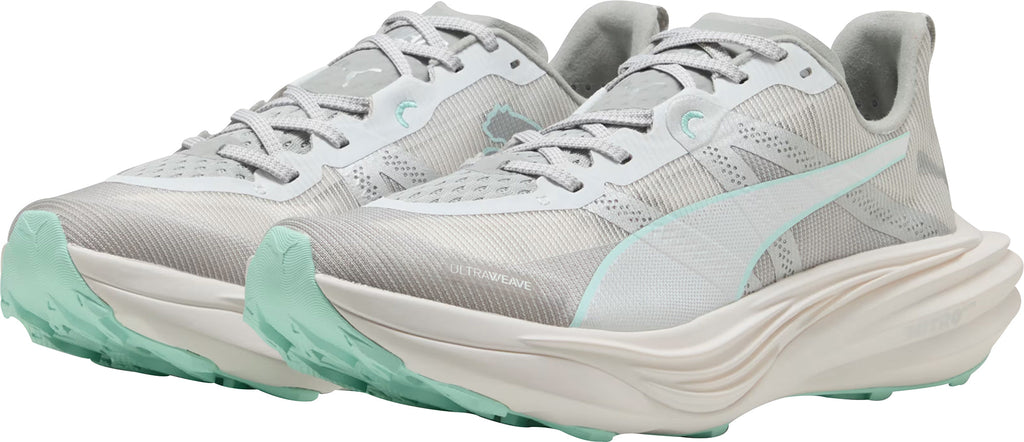 Puma Deviate Nitro Elite Womens Trail Running Shoes - Grey