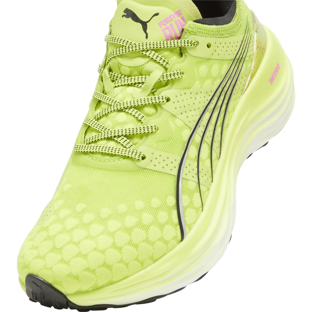 Puma ForeverRun Nitro Womens Running Shoes - Yellow
