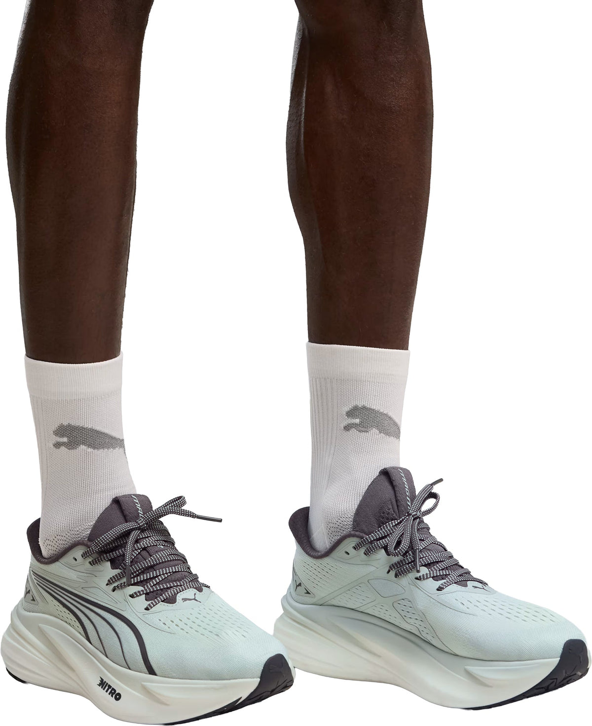 Puma MagMax Nitro 2 Mens Running Shoes - Green