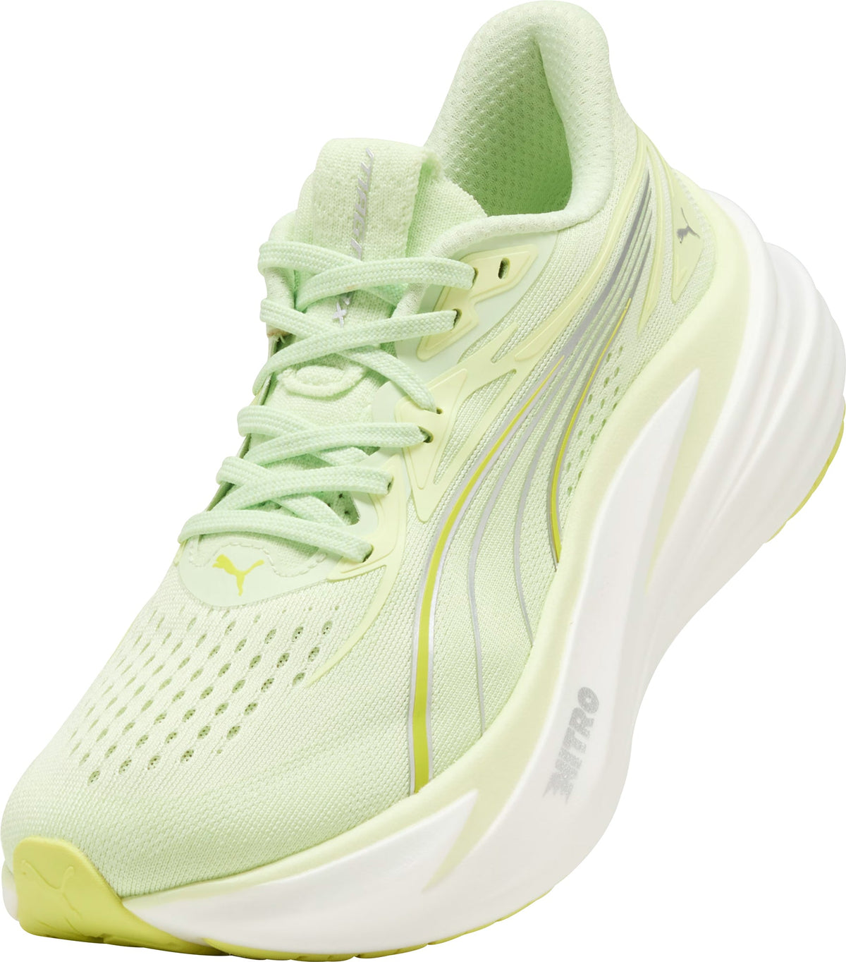 Puma MagMax Nitro 2 Womens Running Shoes - Green