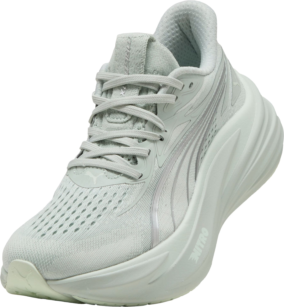Puma MagMax Nitro 2 Womens Running Shoes - Green