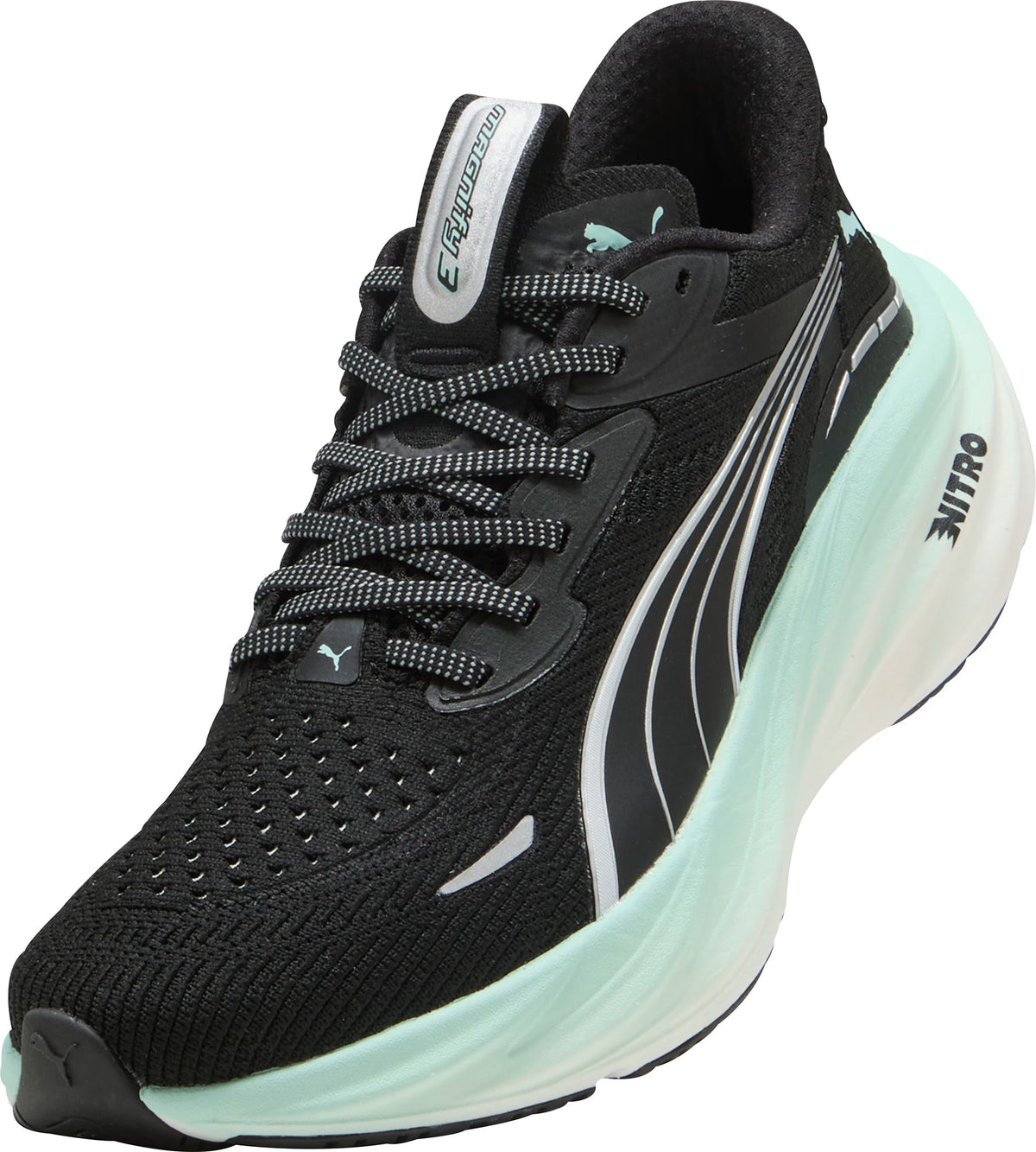 Puma Magnify Nitro 3 Womens Running Shoes - Black