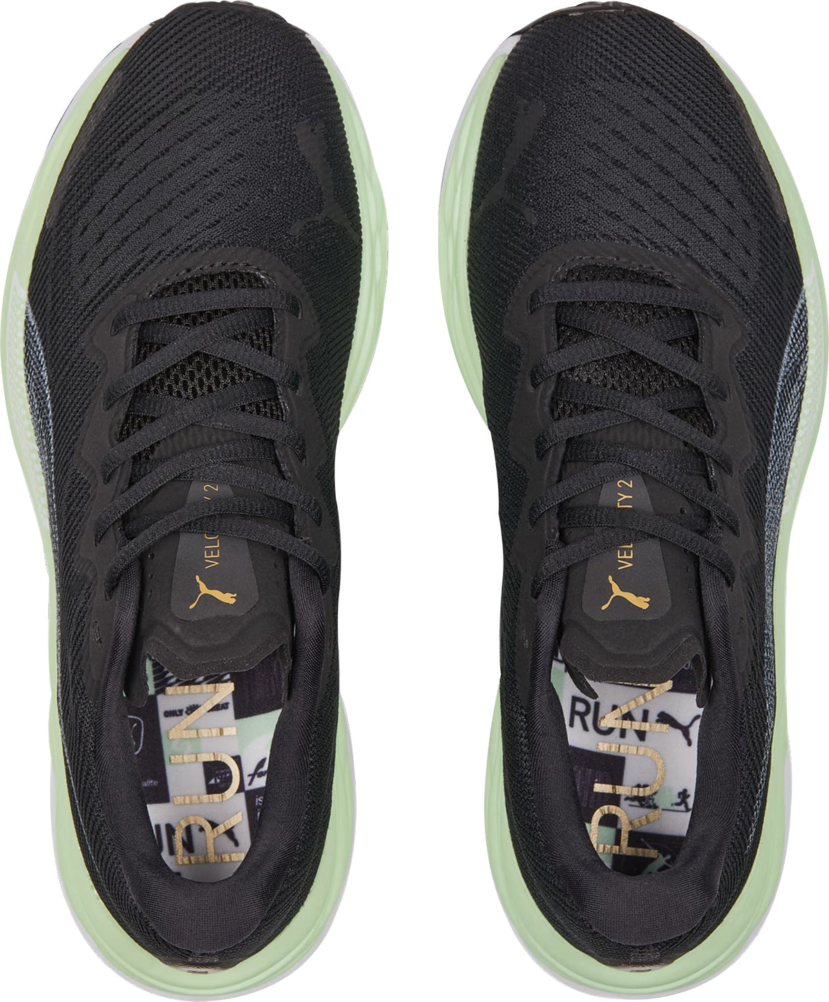 Puma Velocity Nitro 2 Womens Running Shoes - Black