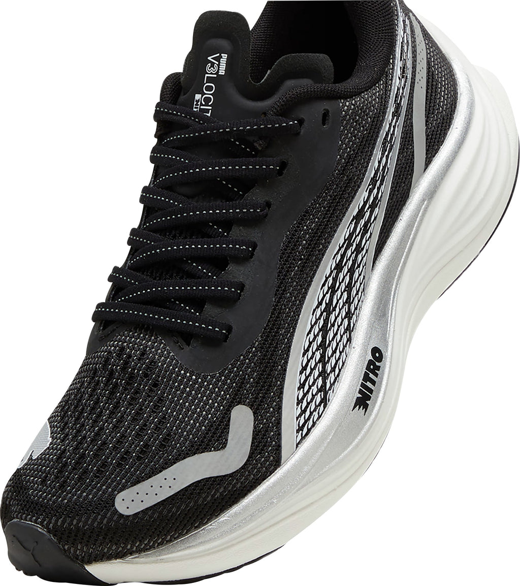 Puma Velocity Nitro 3 Womens Running Shoes - Black