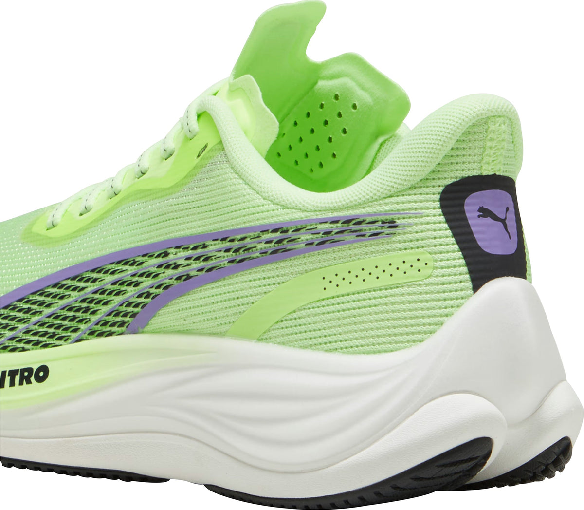 Puma Velocity Nitro 3 Womens Running Shoes - Green